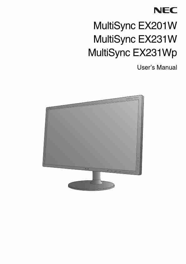 NEC MULTISYNC EX201W-page_pdf